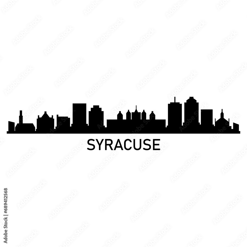 Syracuse skyline