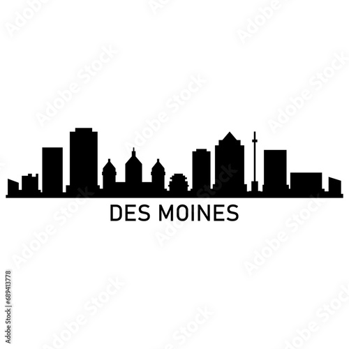 Skyline des Moines