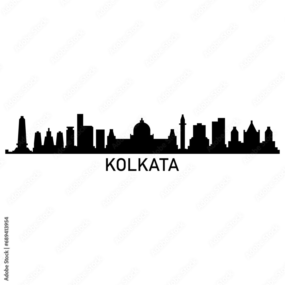Kolkata skyline
