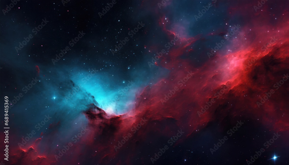 Fototapeta premium Space Nebula Background, Wallpaper of deep space, the universe