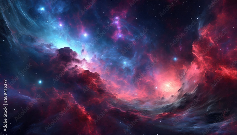 Space Nebula Background, Wallpaper of deep space, the universe