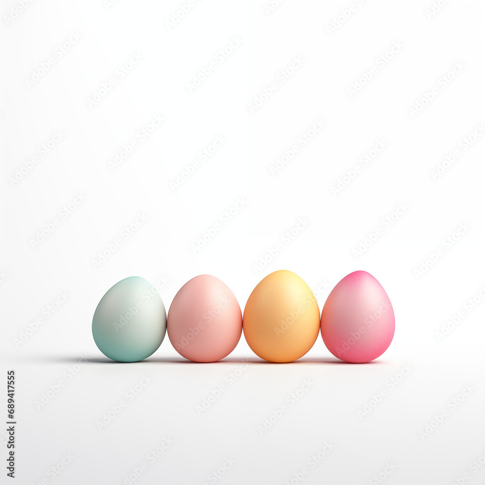 eggs on white background eggs on white background