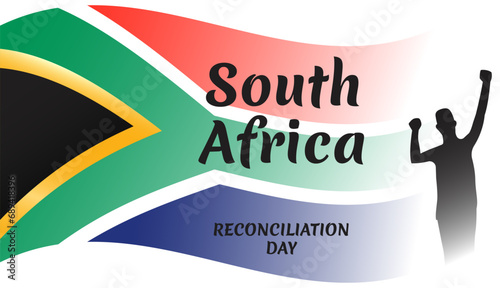 Awareness banner for The Day of Reconciliation in South Africa