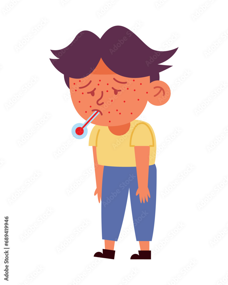 kawasaki disease on a boy