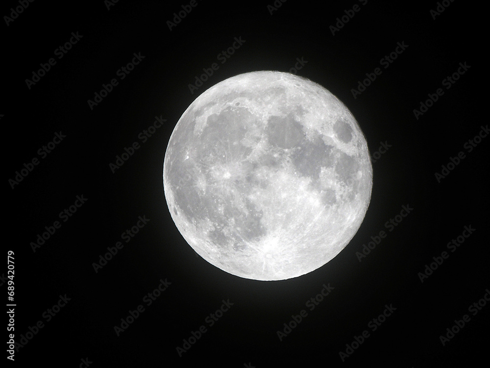 Obraz premium Super Blue Moon 1