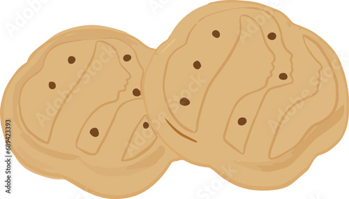 Girl Scout Cookies - Vector Art photo