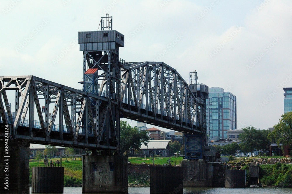 Fototapeta premium bridge over the river