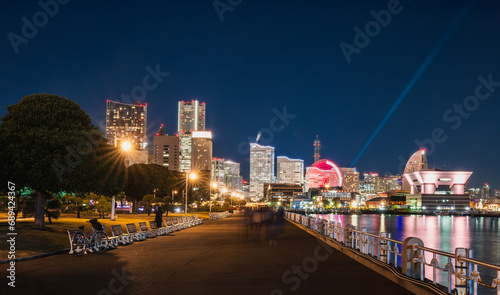 横浜ベイエリア　夜景 © oben901