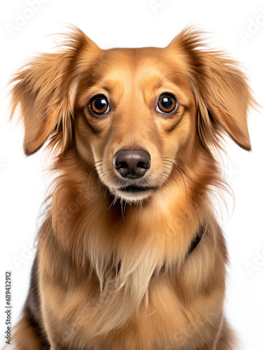 Dachhund Dog Studio Shot Isolated on Clear Background, Generative AI