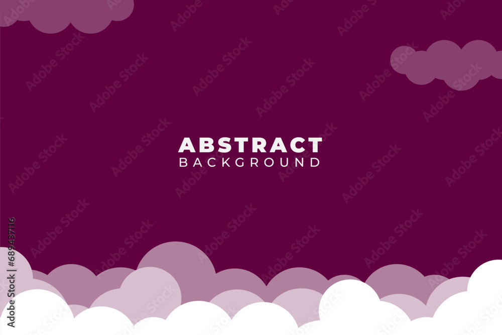 Abstract background design with liquid ornament and whitespace
