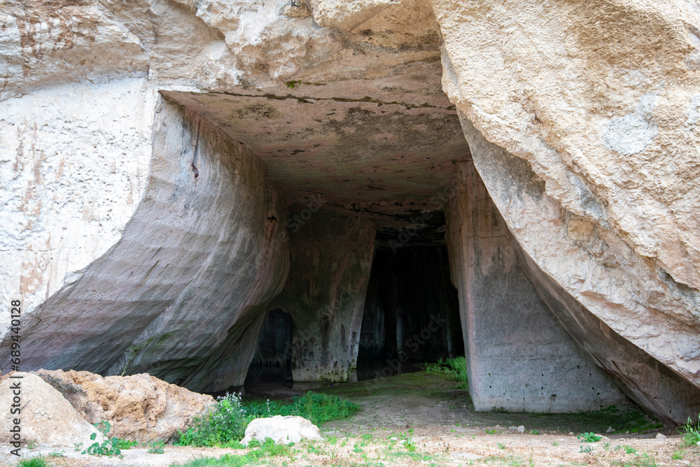 Cordari Cave in Neapolis Archaeological Park - Siracusa - Italy