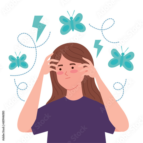 attention deficit hyperactivity disorder woman