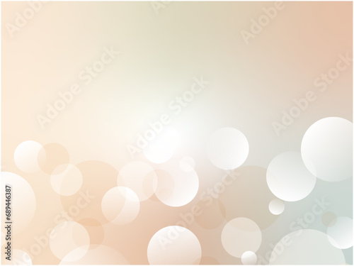 落ち着いた中間色の水玉模様背景素材_茶色×グレー