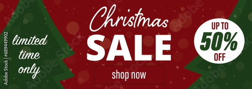 Banner Christmas Sale - limited time only - up to 50% off