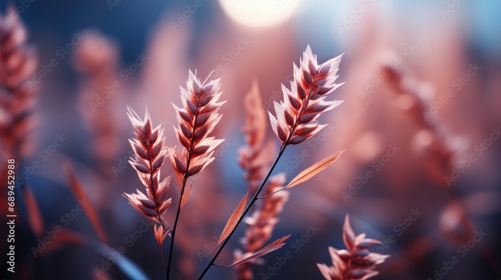 Vivid Pastel Color Leaf Soft Blur, Background Image, Desktop Wallpaper Backgrounds, HD