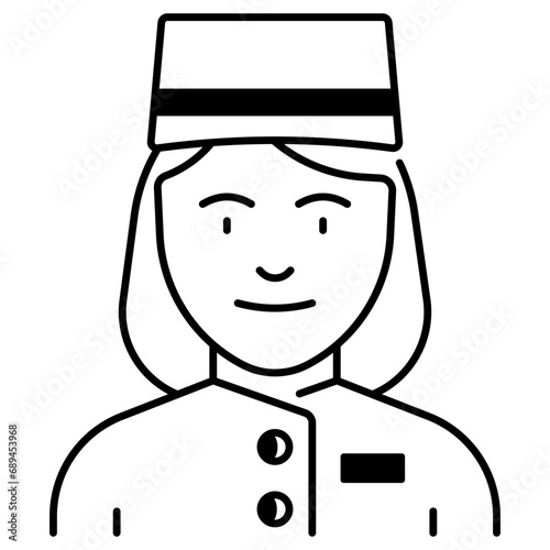 Female Bellgirl Icon