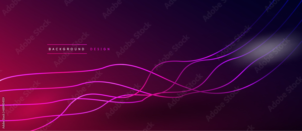 Dynamic wave geometric design. Vector Illustration For Wallpaper, Banner, Background, Card, Book Illustration, landing page