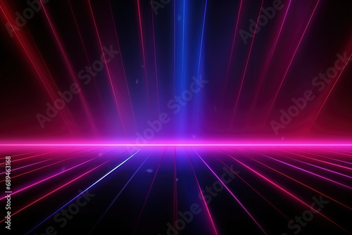 Party Pulse Abstract Neon Waves Fantastic Fusion Neon Lightscape,Neon Dance Floor Background