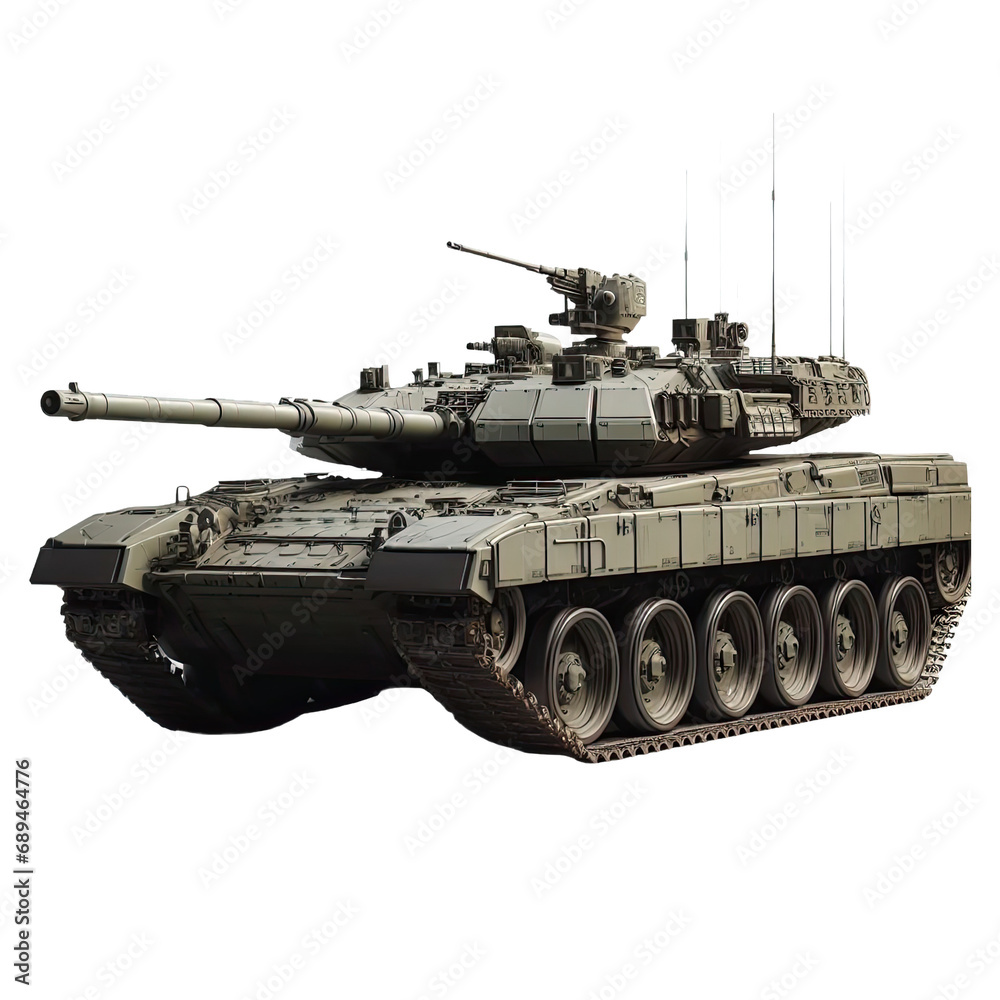 tank isolated on transparent background