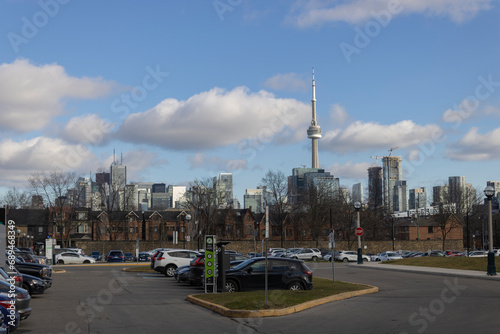Toronto in a sunny day during fall