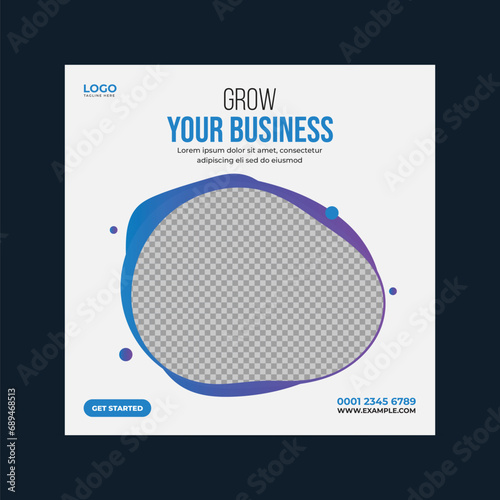 Digital marketing agency grow your business social media design
