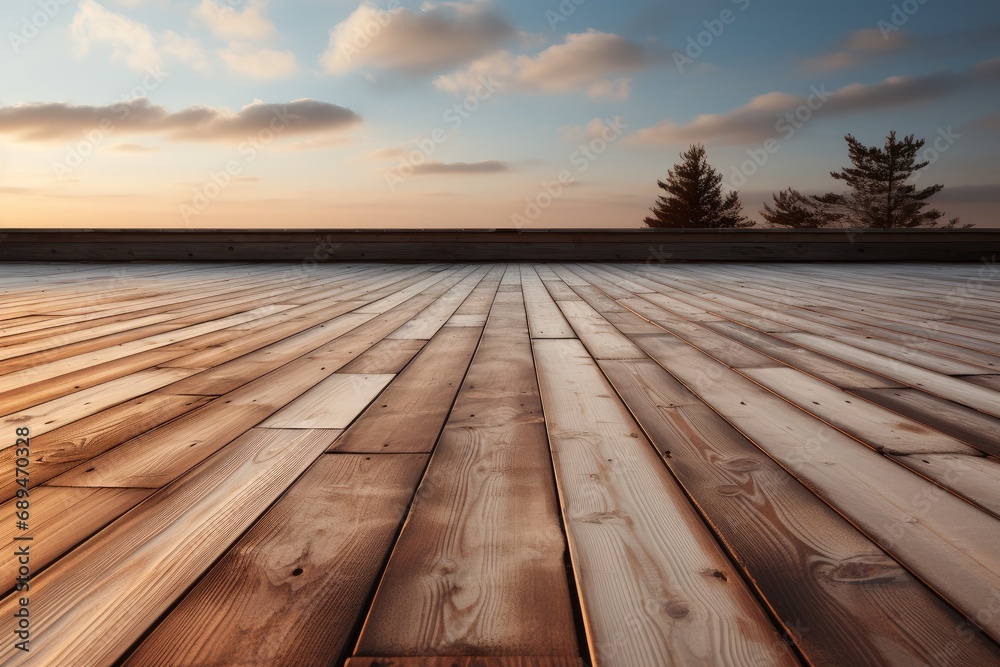 Background, Plank floor, Diagonal plank deck.