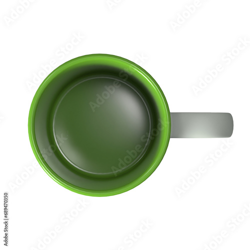 mug mockup 3d illustration.