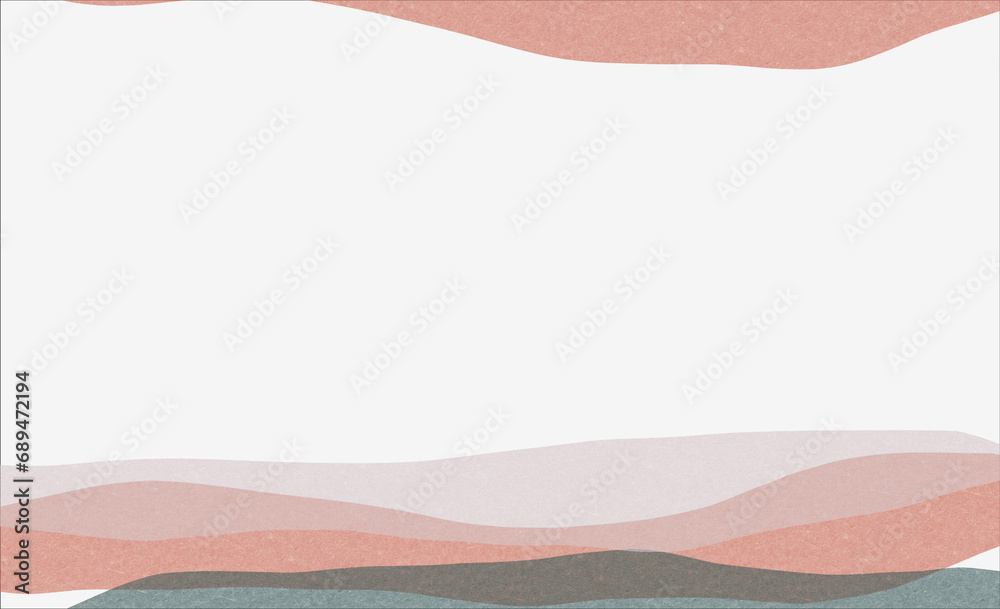 Fototapeta premium Aesthetic Pastel Ripped Paper Background With Texture