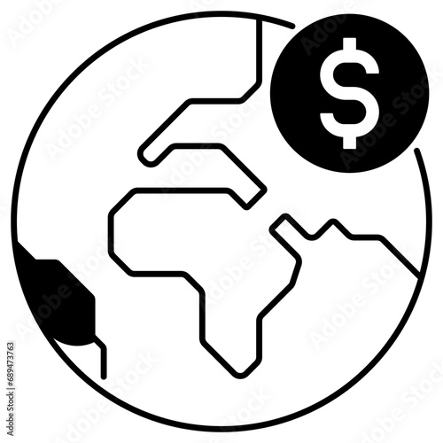 Global Money Icon