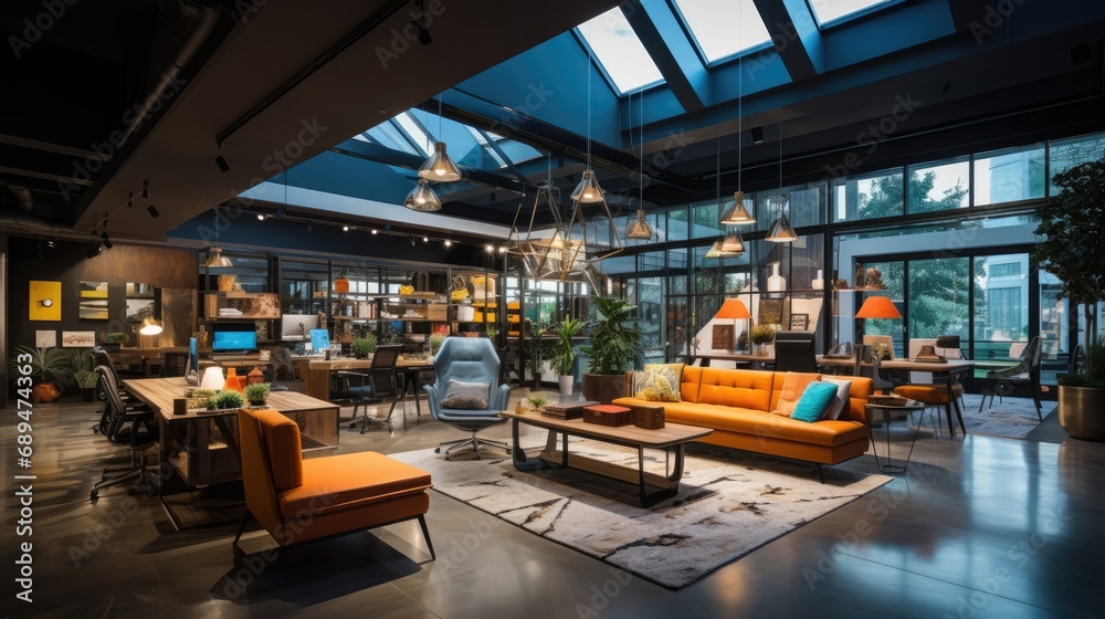 creative office space with plenty of room for collaboration and brainstorming creative office space with plenty of room for collaboration and brainstorming