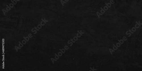Black wall texture rough background dark concrete floor or old grunge background with black photo
