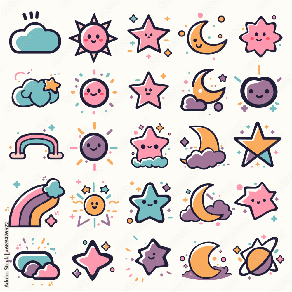set of stars set of stars