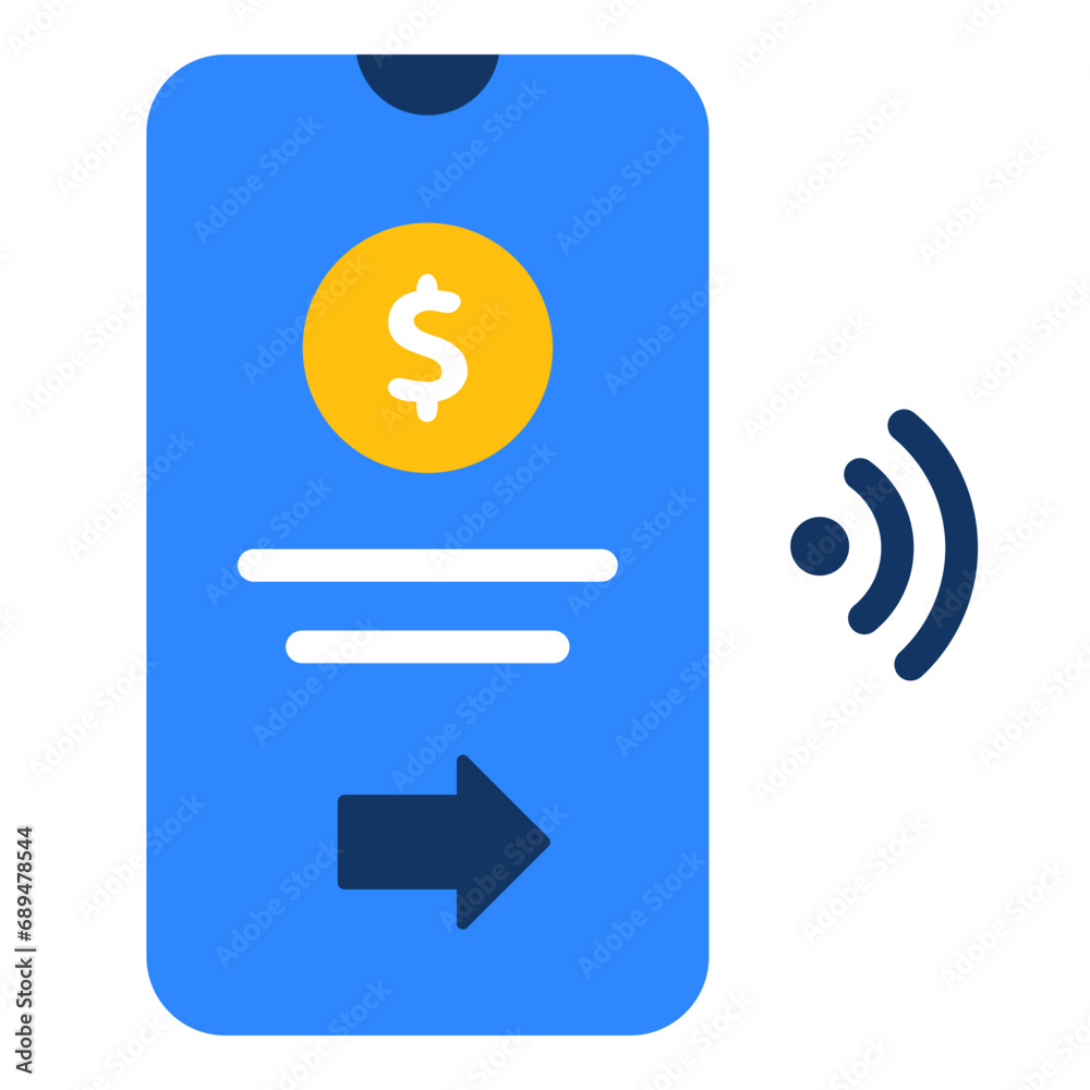 Online payment flat icon Online payment flat icon