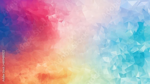 Abstract background with pixel broken design,illustration graphics, and rainbow colors photo