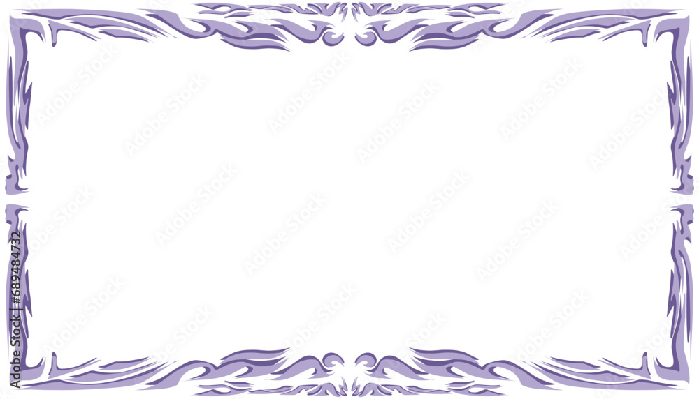 Abstract background with a purple theme frame. Perfect for wallpaper, invitation cards, envelopes, magazines, book covers.
