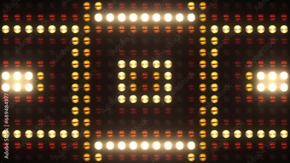 Dive into the mesmerizing world of rhythm and golden light experience the electrifying beats, the vibrant dance, and the abstract wonders of DJ concert VJ loop animation. Each flicker of light