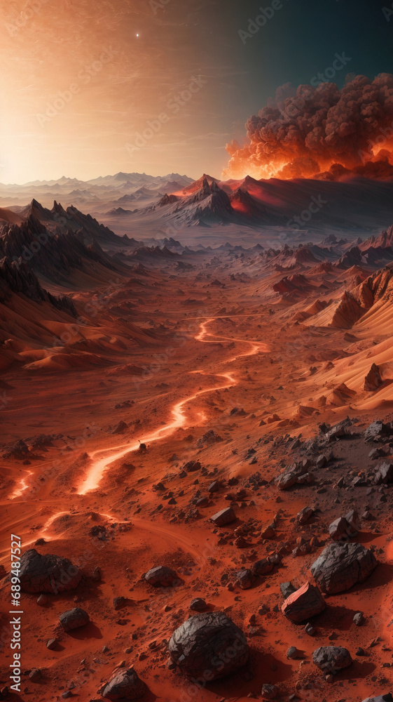 Obraz premium space, spaceship, the sun, the moon, earth, mars, rocket, astronaut, space station, nebula, the solar system, discover mars, outer space, planets, satellite, orbit, mobile wallpaper, wallpapers