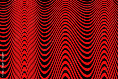 Trendy geometric design red black abstract background