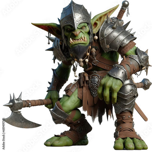 Naklejka Goblin Soldier Full Armor