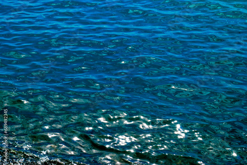 The Calm Blue Sea