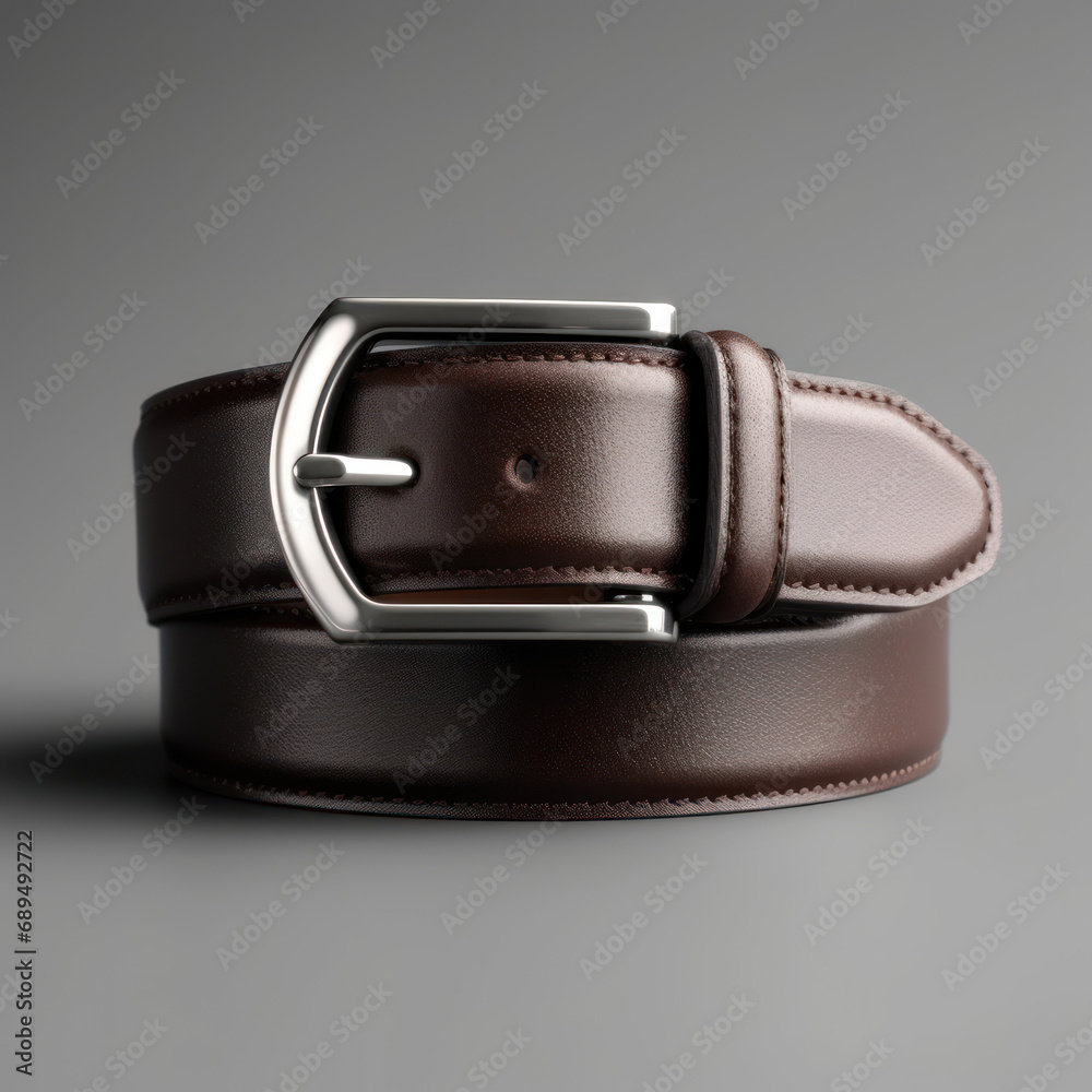 Timeless Style: Rich Chocolate Brown Leather Belt Timeless Style: Rich Chocolate Brown Leather Belt