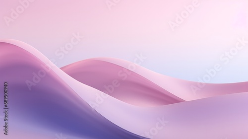 Elegant gradient transition from soft pink to serene lavender for a stylish slide background