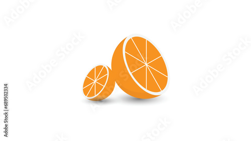 orange logo vector icon illustration vector template