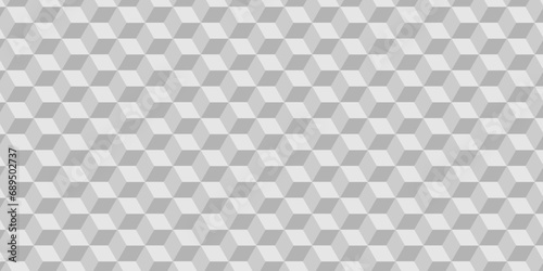 Seamless geometric pattern grid backdrop triangle abstract background. Abstract cubes geometric tile and mosaic wall or grid backdrop hexagon technology. white and gray geometric block cube structure.