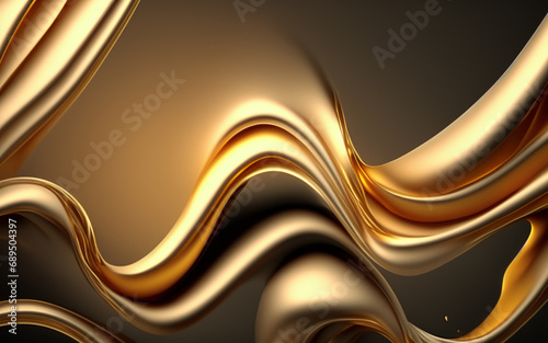 Modern Artistic Liquid Gold Visions  Dynamic  Contemporary and Mesmerizing Abstract Gold Backgrounds 