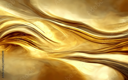 Modern Artistic Liquid Gold Visions: Dynamic, Contemporary and Mesmerizing Abstract Gold Backgrounds 