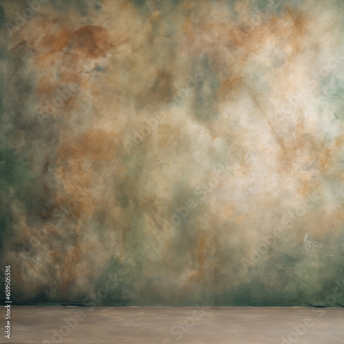 Painted canvas for use as a graphic asset such as composites for photographers. Mottled shades of browns  green  and whites.