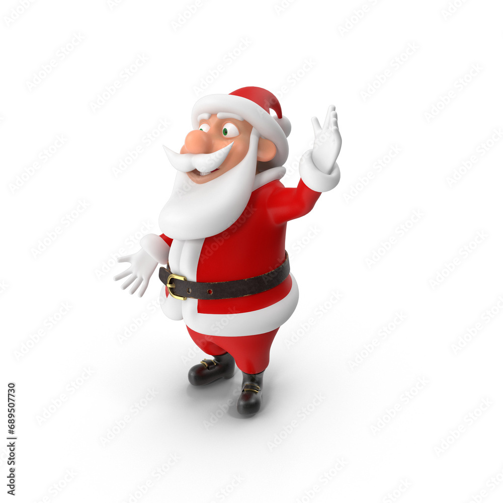 Christmas Santa Cap, Gifts, Christmas Tree, Tree PNG 3D render Christmas Santa Cap, Gifts, Christmas Tree, Tree PNG 3D render