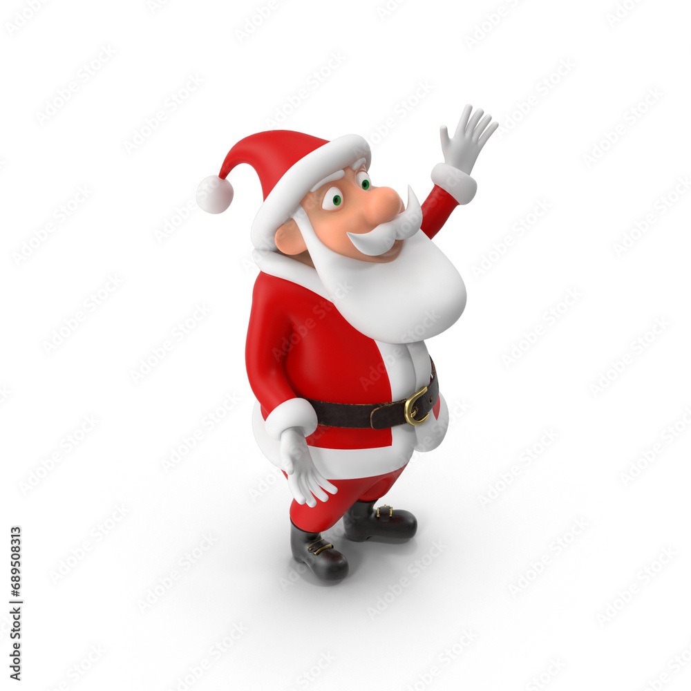 Christmas Santa Cap, Gifts, Christmas Tree, Tree PNG 3D render Christmas Santa Cap, Gifts, Christmas Tree, Tree PNG 3D render