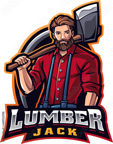 Lumber jack mascot
